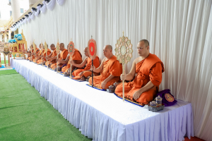 มรภ.เทพสตรี ร่วมพิธีบำเพ็ญกุศลอุทิศถวายพระราชกุศลแด่ สมเด็จพระพันปีหลวง ครบปัญญาสมวาร (50 วัน) ณ โรงเรียนวินิตศึกษาในพระราชูปถัมภ์ฯ