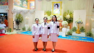 มรภ.เทพสตรี ร่วมพิธีบำเพ็ญกุศลอุทิศถวายพระราชกุศลแด่ สมเด็จพระพันปีหลวง ครบปัญญาสมวาร (50 วัน) ณ วัดสิริจันทรนิมิตรวรวิหาร