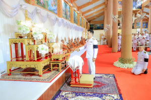 มรภ.เทพสตรี ร่วมพิธีบำเพ็ญกุศลอุทิศถวายพระราชกุศลแด่ สมเด็จพระพันปีหลวง ครบปัญญาสมวาร (50 วัน) ณ วัดสิริจันทรนิมิตรวรวิหาร