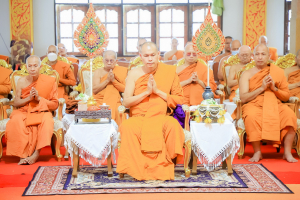 มรภ.เทพสตรี ร่วมพิธีบำเพ็ญกุศลอุทิศถวายพระราชกุศลแด่ สมเด็จพระพันปีหลวง ครบปัญญาสมวาร (50 วัน) ณ วัดสิริจันทรนิมิตรวรวิหาร
