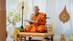 มรภ.เทพสตรี ร่วมพิธีบำเพ็ญกุศลอุทิศถวายพระราชกุศลแด่ สมเด็จพระพันปีหลวง ครบปัญญาสมวาร (50 วัน) ณ วัดสิริจันทรนิมิตรวรวิหาร