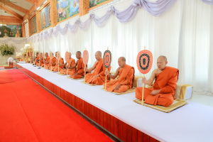 มรภ.เทพสตรี ร่วมพิธีบำเพ็ญกุศลอุทิศถวายพระราชกุศลแด่ สมเด็จพระพันปีหลวง ครบปัญญาสมวาร (50 วัน) ณ วัดสิริจันทรนิมิตรวรวิหาร
