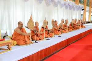มรภ.เทพสตรี ร่วมพิธีบำเพ็ญกุศลอุทิศถวายพระราชกุศลแด่ สมเด็จพระพันปีหลวง ครบปัญญาสมวาร (50 วัน) ณ วัดสิริจันทรนิมิตรวรวิหาร