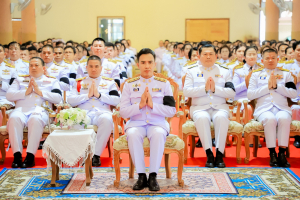 มรภ.เทพสตรี ร่วมพิธีบำเพ็ญกุศลอุทิศถวายพระราชกุศลแด่ สมเด็จพระพันปีหลวง ครบปัญญาสมวาร (50 วัน) ณ วัดสิริจันทรนิมิตรวรวิหาร