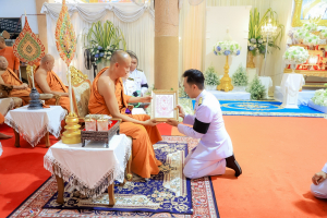 มรภ.เทพสตรี ร่วมพิธีบำเพ็ญกุศลอุทิศถวายพระราชกุศลแด่ สมเด็จพระพันปีหลวง ครบปัญญาสมวาร (50 วัน) ณ วัดสิริจันทรนิมิตรวรวิหาร