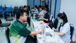 มรภ.เทพสตรี จัดโครงการบริจาคโลหิต เพื่อถวายเป็นพระราชกุศลแด่ รัชกาลที่ 9 และ สมเด็จพระพันปีหลวง