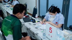 มรภ.เทพสตรี จัดโครงการบริจาคโลหิต เพื่อถวายเป็นพระราชกุศลแด่ รัชกาลที่ 9 และ สมเด็จพระพันปีหลวง