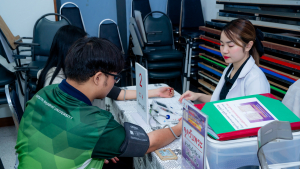 มรภ.เทพสตรี จัดโครงการบริจาคโลหิต เพื่อถวายเป็นพระราชกุศลแด่ รัชกาลที่ 9 และ สมเด็จพระพันปีหลวง