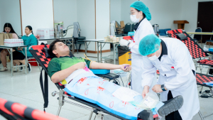 มรภ.เทพสตรี จัดโครงการบริจาคโลหิต เพื่อถวายเป็นพระราชกุศลแด่ รัชกาลที่ 9 และ สมเด็จพระพันปีหลวง