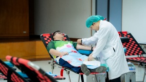 มรภ.เทพสตรี จัดโครงการบริจาคโลหิต เพื่อถวายเป็นพระราชกุศลแด่ รัชกาลที่ 9 และ สมเด็จพระพันปีหลวง