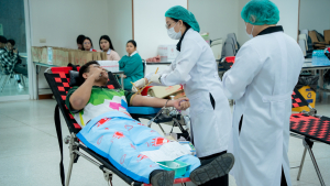มรภ.เทพสตรี จัดโครงการบริจาคโลหิต เพื่อถวายเป็นพระราชกุศลแด่ รัชกาลที่ 9 และ สมเด็จพระพันปีหลวง