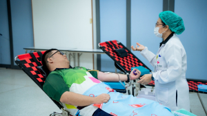 มรภ.เทพสตรี จัดโครงการบริจาคโลหิต เพื่อถวายเป็นพระราชกุศลแด่ รัชกาลที่ 9 และ สมเด็จพระพันปีหลวง