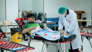 มรภ.เทพสตรี จัดโครงการบริจาคโลหิต เพื่อถวายเป็นพระราชกุศลแด่ รัชกาลที่ 9 และ สมเด็จพระพันปีหลวง