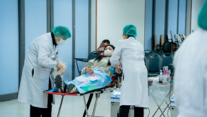 มรภ.เทพสตรี จัดโครงการบริจาคโลหิต เพื่อถวายเป็นพระราชกุศลแด่ รัชกาลที่ 9 และ สมเด็จพระพันปีหลวง