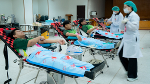 มรภ.เทพสตรี จัดโครงการบริจาคโลหิต เพื่อถวายเป็นพระราชกุศลแด่ รัชกาลที่ 9 และ สมเด็จพระพันปีหลวง