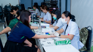 มรภ.เทพสตรี จัดโครงการบริจาคโลหิต เพื่อถวายเป็นพระราชกุศลแด่ รัชกาลที่ 9 และ สมเด็จพระพันปีหลวง