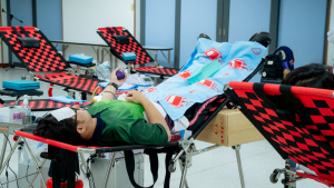 มรภ.เทพสตรี จัดโครงการบริจาคโลหิต เพื่อถวายเป็นพระราชกุศลแด่ รัชกาลที่ 9 และ สมเด็จพระพันปีหลวง