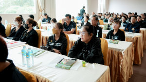 มรภ.เทพสตรี ร่วมกับ จังหวัดลพบุรี และสำนักงานทรัพยากรธรรมชาติและสิ่งแวดล้อมจังหวัดลพบุรี พัฒนาอาสาสมัครเฝ้าระวังและป้องกันปัญหาลิงในชุมชน เสริมองค์ความรู้เพื่อการบริหารจัดการอย่างเป็นระบบและยั่งยืน