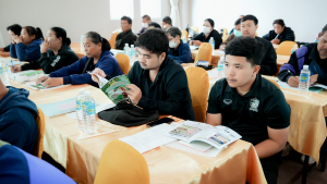 มรภ.เทพสตรี ร่วมกับ จังหวัดลพบุรี และสำนักงานทรัพยากรธรรมชาติและสิ่งแวดล้อมจังหวัดลพบุรี พัฒนาอาสาสมัครเฝ้าระวังและป้องกันปัญหาลิงในชุมชน เสริมองค์ความรู้เพื่อการบริหารจัดการอย่างเป็นระบบและยั่งยืน