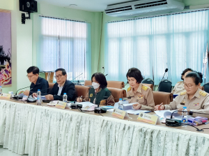 อธิการบดี มรภ.เทพสตรี เชิญอนุกรรมการฯ ร่วมการประชุมคณะอนุกรรมการศึกษาธิการจังหวัดสิงห์บุรีเกี่ยวกับการพัฒนาการศึกษา ครั้งที่ 5/68