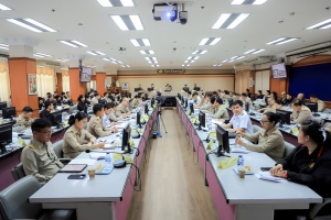 อธิการบดี มรภ.เทพสตรี ร่วมการประชุม คกก.ประสานงานการขับเคลื่อนและขยายผลโครงการอันเนื่องมาจากพระราชดำริและหลักปรัชญาเศรษฐกิจพอเพียง จ.ลพบุรี ครั้งที่ 3/68