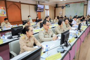 อธิการบดี มรภ.เทพสตรี ร่วมการประชุม คกก.ประสานงานการขับเคลื่อนและขยายผลโครงการอันเนื่องมาจากพระราชดำริและหลักปรัชญาเศรษฐกิจพอเพียง จ.ลพบุรี ครั้งที่ 3/68