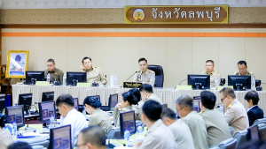 อธิการบดี มรภ.เทพสตรี ร่วมการประชุม คกก.ประสานงานการขับเคลื่อนและขยายผลโครงการอันเนื่องมาจากพระราชดำริและหลักปรัชญาเศรษฐกิจพอเพียง จ.ลพบุรี ครั้งที่ 3/68