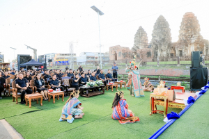 อธิการบดี มรภ.เทพสตรี ร่วมงานแถลงข่าวการจัดงานอะเมซิ่ง ลพบุรี (Amazing Lopburi) ภายใต้คอนเซ็ป “Lopburi Fest เสน่ห์ลพบุรี ชมเมือง ดูศิลป์”