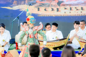 อธิการบดี มรภ.เทพสตรี ร่วมงานแถลงข่าวการจัดงานอะเมซิ่ง ลพบุรี (Amazing Lopburi) ภายใต้คอนเซ็ป “Lopburi Fest เสน่ห์ลพบุรี ชมเมือง ดูศิลป์”
