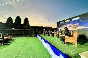 อธิการบดี มรภ.เทพสตรี ร่วมงานแถลงข่าวการจัดงานอะเมซิ่ง ลพบุรี (Amazing Lopburi) ภายใต้คอนเซ็ป “Lopburi Fest เสน่ห์ลพบุรี ชมเมือง ดูศิลป์”