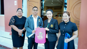 งานสื่อสารองค์กร มรภ.เทพสตรี เดินหน้ากิจกรรม “เคาะประตูโรงเรียน” ประชาสัมพันธ์งานมหาวิทยาลัยและการรับสมัครนักศึกษารอบปัจจุบัน ในเขตพื้นที่รับผิดชอบ