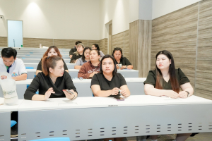 รพ.อานันทมหิดล จัดกิจกรรมประชาสัมพันธ์สิทธิประกันสังคมให้กับผู้ประกันตนของ มรภ.เทพสตรี ในการตัดสินใจเลือกสถานพยาบาลหลัก ประจำปี พ.ศ. 2569