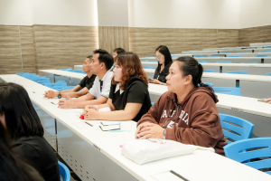 รพ.อานันทมหิดล จัดกิจกรรมประชาสัมพันธ์สิทธิประกันสังคมให้กับผู้ประกันตนของ มรภ.เทพสตรี ในการตัดสินใจเลือกสถานพยาบาลหลัก ประจำปี พ.ศ. 2569