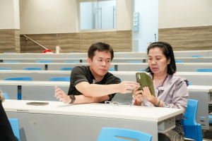 รพ.อานันทมหิดล จัดกิจกรรมประชาสัมพันธ์สิทธิประกันสังคมให้กับผู้ประกันตนของ มรภ.เทพสตรี ในการตัดสินใจเลือกสถานพยาบาลหลัก ประจำปี พ.ศ. 2569