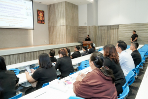 รพ.อานันทมหิดล จัดกิจกรรมประชาสัมพันธ์สิทธิประกันสังคมให้กับผู้ประกันตนของ มรภ.เทพสตรี ในการตัดสินใจเลือกสถานพยาบาลหลัก ประจำปี พ.ศ. 2569