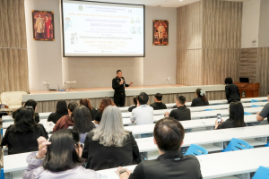 รพ.อานันทมหิดล จัดกิจกรรมประชาสัมพันธ์สิทธิประกันสังคมให้กับผู้ประกันตนของ มรภ.เทพสตรี ในการตัดสินใจเลือกสถานพยาบาลหลัก ประจำปี พ.ศ. 2569