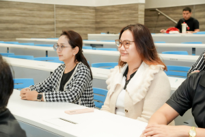 รพ.อานันทมหิดล จัดกิจกรรมประชาสัมพันธ์สิทธิประกันสังคมให้กับผู้ประกันตนของ มรภ.เทพสตรี ในการตัดสินใจเลือกสถานพยาบาลหลัก ประจำปี พ.ศ. 2569