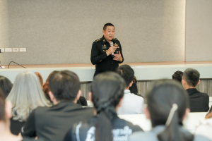 รพ.อานันทมหิดล จัดกิจกรรมประชาสัมพันธ์สิทธิประกันสังคมให้กับผู้ประกันตนของ มรภ.เทพสตรี ในการตัดสินใจเลือกสถานพยาบาลหลัก ประจำปี พ.ศ. 2569