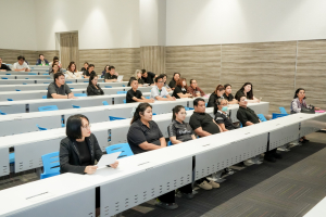 รพ.อานันทมหิดล จัดกิจกรรมประชาสัมพันธ์สิทธิประกันสังคมให้กับผู้ประกันตนของ มรภ.เทพสตรี ในการตัดสินใจเลือกสถานพยาบาลหลัก ประจำปี พ.ศ. 2569