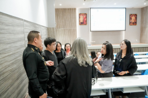 รพ.อานันทมหิดล จัดกิจกรรมประชาสัมพันธ์สิทธิประกันสังคมให้กับผู้ประกันตนของ มรภ.เทพสตรี ในการตัดสินใจเลือกสถานพยาบาลหลัก ประจำปี พ.ศ. 2569