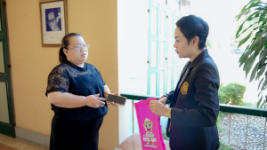 งานสื่อสารองค์กร มรภ.เทพสตรี เดินหน้ากิจกรรม “เคาะประตูโรงเรียน” ประชาสัมพันธ์งานมหาวิทยาลัยและการรับสมัครนักศึกษารอบปัจจุบัน ในเขตพื้นที่รับผิดชอบ