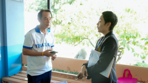 งานสื่อสารองค์กร มรภ.เทพสตรี เดินหน้ากิจกรรม “เคาะประตูโรงเรียน” ประชาสัมพันธ์งานมหาวิทยาลัยและการรับสมัครนักศึกษารอบปัจจุบัน ในเขตพื้นที่รับผิดชอบ