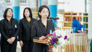 งานสื่อสารองค์กร มรภ.เทพสตรี ร่วมกับคณะเทคโนโลยีอุตสาหกรรม จัดบูธประชาสัมพันธ์การรับสมัครนักศึกษาเคลื่อนที่ ยกระดับการสื่อสารสู่มาตรฐานสากล