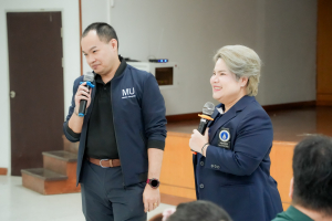 มรภ.เทพสตรี ร่วมกับ จังหวัดลพบุรี และสำนักงานทรัพยากรธรรมชาติและสิ่งแวดล้อมจังหวัดลพบุรี อบรมถ่ายทอดเทคโนโลยีการผลิตอาหารลิงสำเร็จรูปและการบริหารจัดการด้านการให้อาหารอย่างเป็นระบบ
