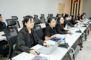 คณะวิทยาศาสตร์ฯ จัดโครงการพัฒนาทักษะด้านวิชาการเพื่อเตรียมผลงานรับใช้ท้องถิ่นและสังคม เสริมศักยภาพคณาจารย์ในการผลิตผลงานรับใช้ท้องถิ่นและสังคม