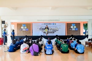 มรภ.เทพสตรี ร่วมโครงการค่ายอาสา 6 ราชภัฏเขตภูมิศาสตร์ภาคกลาง ครั้งที่ 9 เพื่อพัฒนาโรงเรียนมัธยมท่าแคลง จ.จันทบุรี