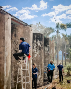 มรภ.เทพสตรี ร่วมโครงการค่ายอาสา 6 ราชภัฏเขตภูมิศาสตร์ภาคกลาง ครั้งที่ 9 เพื่อพัฒนาโรงเรียนมัธยมท่าแคลง จ.จันทบุรี