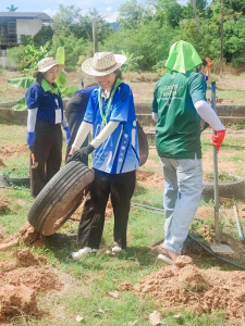 มรภ.เทพสตรี ร่วมโครงการค่ายอาสา 6 ราชภัฏเขตภูมิศาสตร์ภาคกลาง ครั้งที่ 9 เพื่อพัฒนาโรงเรียนมัธยมท่าแคลง จ.จันทบุรี