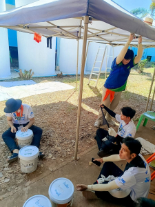 มรภ.เทพสตรี ร่วมโครงการค่ายอาสา 6 ราชภัฏเขตภูมิศาสตร์ภาคกลาง ครั้งที่ 9 เพื่อพัฒนาโรงเรียนมัธยมท่าแคลง จ.จันทบุรี