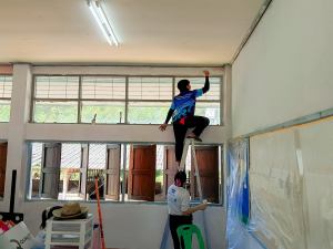 มรภ.เทพสตรี ร่วมโครงการค่ายอาสา 6 ราชภัฏเขตภูมิศาสตร์ภาคกลาง ครั้งที่ 9 เพื่อพัฒนาโรงเรียนมัธยมท่าแคลง จ.จันทบุรี